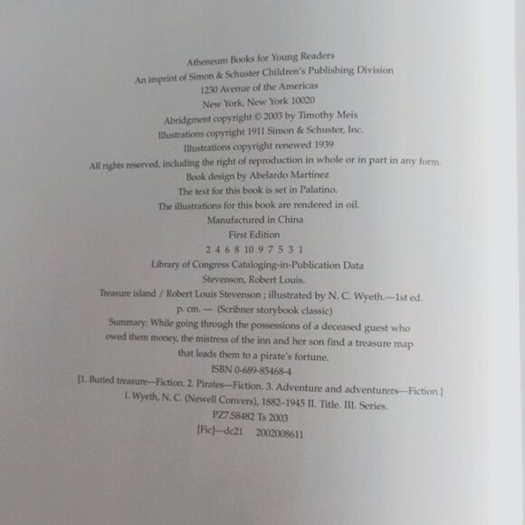 Treasure Island Scribner Classic Illustrated Storybook Robert Louis Stevenson - Picture 4 of 9